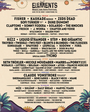 Elements Music & Arts Festival Announces Phase 2 Lineup Image