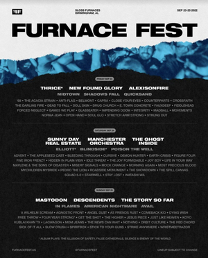 Furnace Fest Announces Final Headliner for Lineup, Sunny Day Real Estate. Image
