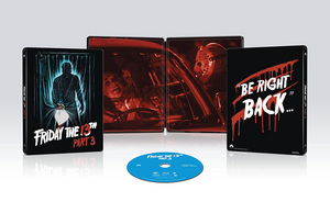 FRIDAY THE 13TH Part 3 Now Available on Limited Edition Blu-ray SteelBook Image
