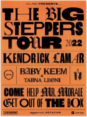 Kendrick Lamar's THE BIG STEPPERS Tour to Head to Belmont Park's UBS Arena 