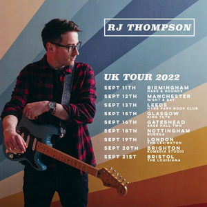 RJ Thompson Announces UK Tour for September 2022 