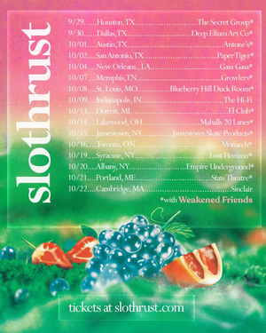 Slothrust Announces Fall North American Tour 