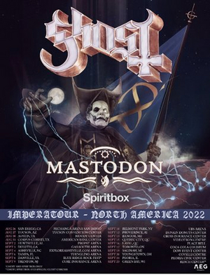 Grammy Award-Winning Mastodon Set for Arena Tour With Ghost This Fall Image