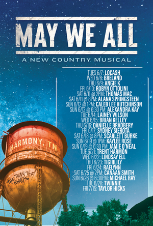 Kaylee Rose, Michael Ray, Taylor Hicks & Twinnie to Join MAY WE ALL: A NEW COUNTRY MUSICAL 