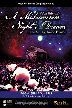 A MIDSUMMER NIGHT'S DREAM Set in 1855 to be Presented by Open Fist Theatre Company 