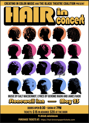Anna Anderson, LaDonna Burns & More to Star in HAIR in Concert, Presented by Creating In Color Music & BTC Image