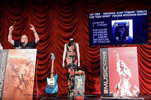 Kurt Cobain's 'Smells Like Teen Spirit' Guitar Sells for $5,000,000 