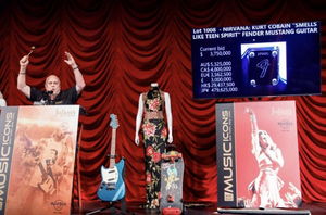 Kurt Cobain's 'Smells Like Teen Spirit' Guitar Sells for $5,000,000 Image