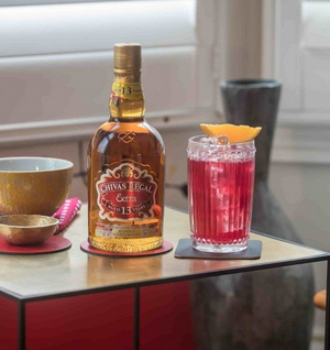 CHIVAS 12 Blended Scotch Whisky and Refreshing Sangria Image