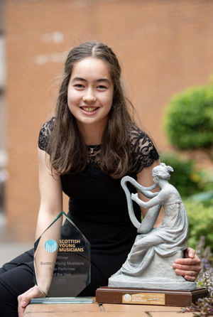 14-Year-Old Juliet Robertson Wins First Ever Scottish Young Musicians Solo Performer of the Year  Image