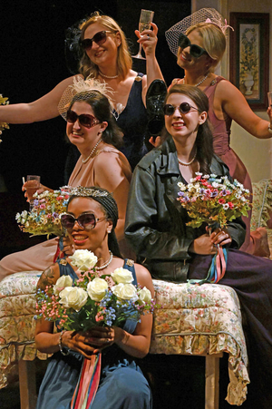 Review: FIVE WOMEN WEARING THE SAME DRESS at Audrey Herman's Spotlighters Theatre 