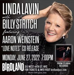 Linda Lavin to Celebrate New Album LOVE NOTES With Billy Stritch at Birdland  Image