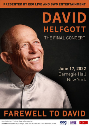 David Helfgott Will Perform Final Concert at Carnegie Hall This Month  Image