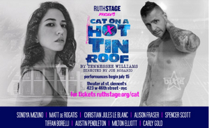 First Off-Broadway Production of CAT ON A HOT TIN ROOF to Open This July 