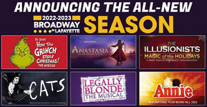 LEGALLY BLONDE, ANASTASIA & More Announced for Broadway in Lafayette 2022-23 Season 