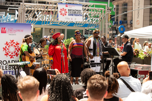 Second Annual BROADWAY CELEBRATES JUNETEENTH Concert to Return to Times Square Image