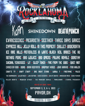 Korn, Five Finger Death Punch & More Announces For Rocklahoma 