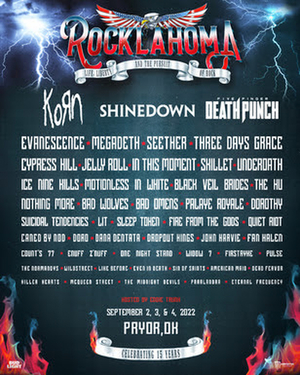 Korn, Five Finger Death Punch & More Announces For Rocklahoma Image
