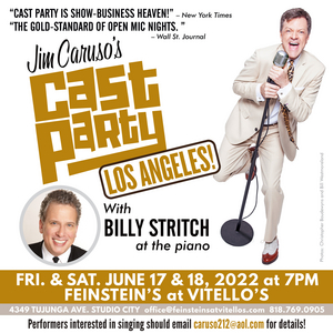 JIM CARUSO'S CAST PARTY to Return to Feinstein's at Vitello's 