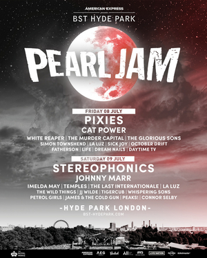 Petrol Girls Join Pearl Jam BST Hyde Park Shows Ahead of 'Baby' LP 