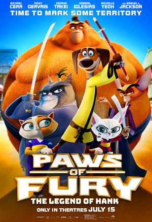 VIDEO: Watch the Trailer For PAWS OF FURY: THE LEGEND OF HANK 