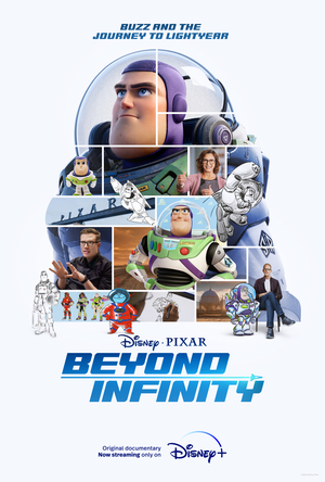 BEYOND INFINITY: BUZZ AND THE JOURNEY TO LIGHTYEAR Now Streaming on Disney+ Image