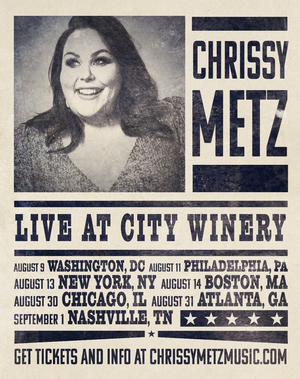 Chrissy Metz Announces LIVE AT CITY WINERY Concert Tour Image