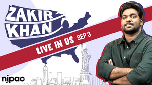 ZAKIR KHAN: LIVE IN THE US Comes to NJPAC in September Image