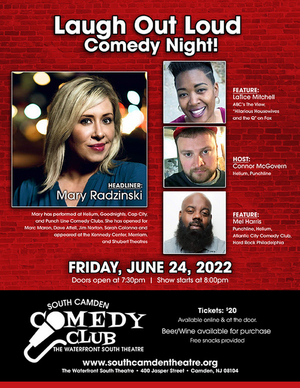 South Camden Theatre Company to Host Stand Up Comedy Event 