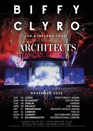 Biffy Clyro Announce Huge UK & Ireland Arena Tour 