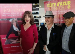 Kate Linder Receives Lifetime Achievement Award from Cote d'Azur Webfest TV Image