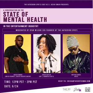 Westside Boogie, Carlon Ramong And Syreeta Butler Come Together For An Intimate Conversation On Mental Health 