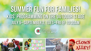 Programming Announced For the Outdoor Stage at Cotuit Center for the Arts  Image