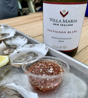 Villa Maria Wine and Billion Oyster Project 
