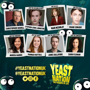 Cast Announced For YEAST NATION at Southwark Playhouse 