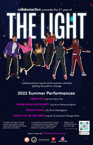 Collaboraction's Youth Artist-Activist Program 'The Light' Will Bring Performances to the Stage in July and August Image