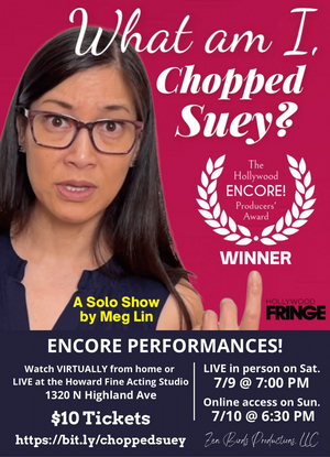 Interview: Meg Lin on Developing Her Solo Show WHAT AM I, CHOP SUEY?  Image