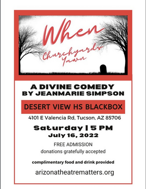 Feature: Stage Reading Set for WHEN CHURCHYARDS YAWN: A Divine Comedy Image