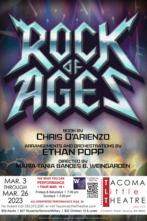 Tacoma Little Theatre Announces 104th Season Featuring ROCK OF AGES, A CHRISTMAS STORY & More Image