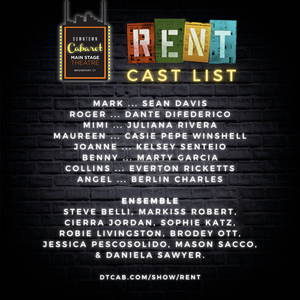 Cast Announced for RENT at Downtown Cabaret Theatre 