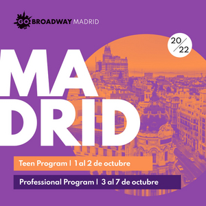 GO BROADWAY llega a Madrid con su curso intensivo de teatro musical 