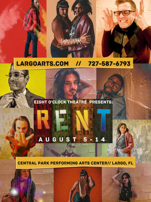 Review: Latoya McCormick and Topher Warren Rock the House in Eight O'Clock Theatre's Production of Jonathan Larson's RENT 