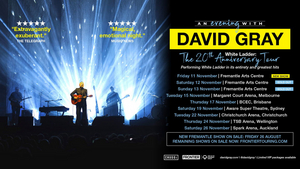 An Evening With David Gray Adds Third and Final Fremantle Show  Image