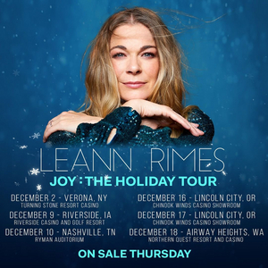 LeAnn Rimes Announces Nationwide JOY: THE HOLIDAY TOUR Image