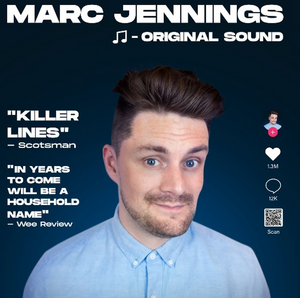 EDINBURGH 2022: Review: MARC JENNINGS: ORIGINAL SOUND, Monkey Barrel 