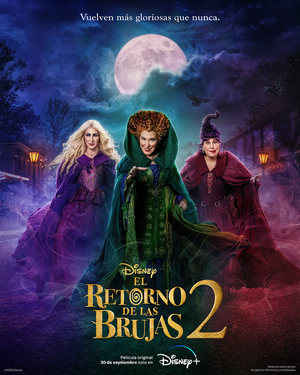 Disney+ desvela el póster de EL RETORNO DE LAS BRUJAS 2 Image