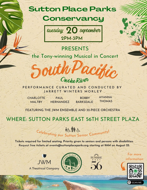 SOUTH PACIFIC ON THE RIVER Comes to Sutton Place This Month 