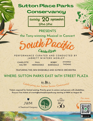 SOUTH PACIFIC ON THE RIVER Comes to Sutton Place This Month Image