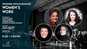 Weidner Philharmonic Celebrates Women Composers, September 24 