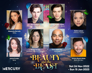 Full Cast Announced For BEAUTY AND THE BEAST At Mercury Theatre 
